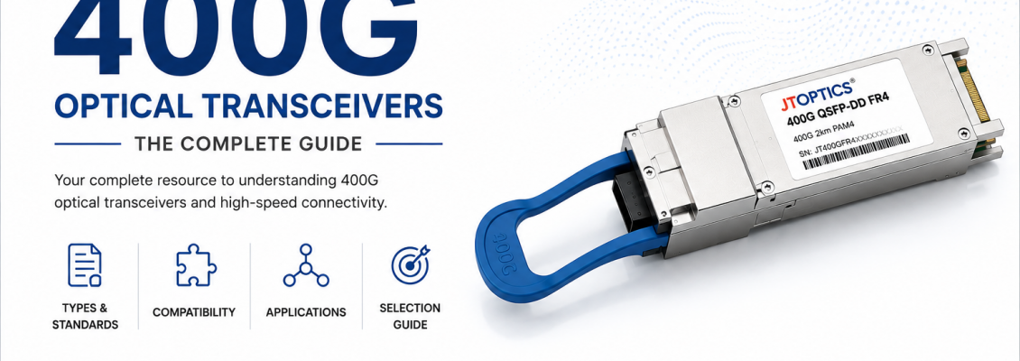 Complete Guide to 400G Optical Transceivers: Architecture, Standards, Module Types, Compatibility, Applications & Selection Guide