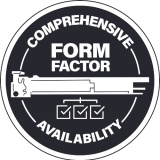 Comprehensive Form Factor Availability