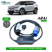 Single Phase, 32A, 7.3kW Volvo XC40 Recharge Compatible Level-2 Portable AC EV Charger or Onboard Electric Car Charging Cable with Type 2 IEC 62196-2 Plug and industrial CEE plug