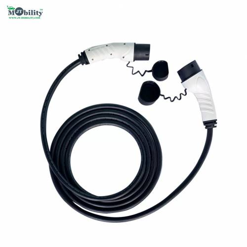 JTCCM3T2T21P1A05-1 EV Charging Cable Mode-3 Type 2 IEC 62196-2 Male to Type 2 Female Single Phase, 16 Amp, 3.7Kw