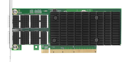 Intel E810-CAM2 Based Ethernet Network Interface Card, 100G Dual-Port QSFP28