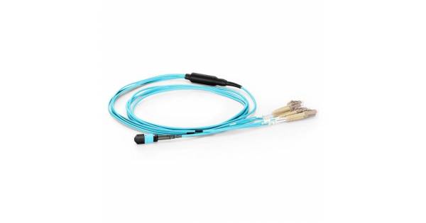 12 fiber mpo to lc multimode om3 breakout cable I JTOPTICS