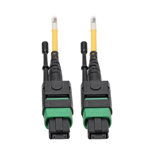 JTOPTICS 12 Fiber Mpo Trunk Cable Mpo Female Mpo Female Push-Pull Os2 Single Mode Cable