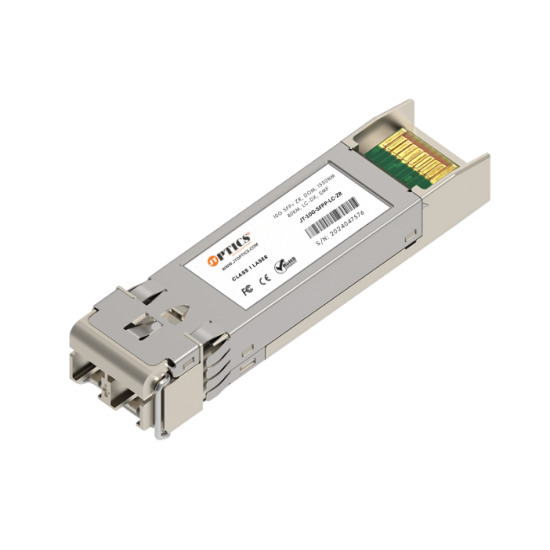 10G Zr Transceiver 10Gbase-Zr Sfp+ 80Km Dom Duplex Lc Smf Optical Module JT-10G-SFPP-DD-ZR 10G/25G Transceivers