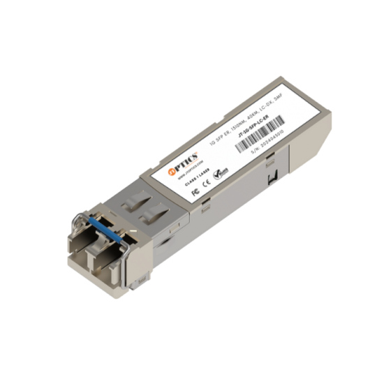 1Ge Sm Optical Transceiver 1000Base-Ex Sfp 1310Nm 40Km Dom Duplex Lc Smf Module JT-1G-SFP-DD-ER 10G/25G Transceivers
