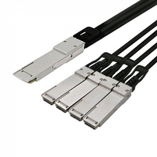 400Gbase-Sr4 400G Qsfp-Dd To 4 X qsfp28 Breakout Twinax Copper Passive Dac Cable (Direct Attached Cable)
