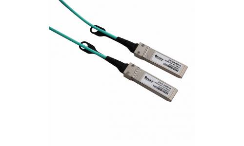 JTOPTICS 25G AOC Cable SFP28 to SFP28  Active Optical Cable 1 Meter OM3 Multimode cable