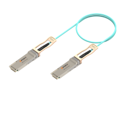 JTOPTICS 100G AOC Cable QSFP28 to QSFP28 Active Optical Cable 1 Meter OM3 Multimode cable