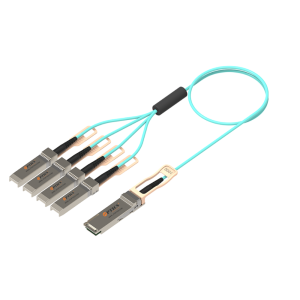 100G To 4X25G Aoc Cable Qsfp28 To 4Xsfp28 Breakout Active Optical Cable Om3 Multimode