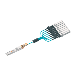 400G To 8X50G Aoc Cable Qsfp-Dd To 8Xsfp56 Active Optical Cable Om3 Multimode