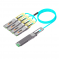 JTOPTICS® Infibend DSP-Enabled 800G Breakout 4×200G Active Optical Cable, Om4 Multimode 