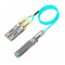 JTOPTICS® Infibend OSFP 800G to 2×QSFP112 400G DSP-Based Active Optical Cable, Om4 Multimode