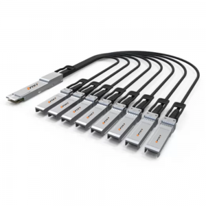 400G To 8X50G Dac Cable Qsfp-Dd To 8Xsfp56 Passive Twinax Copper Direct Attached Cable