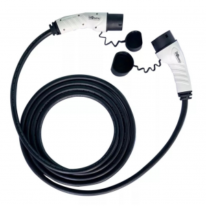 Single Phase 16Amp Mode-3 Ev Charging Cable With Type 2 Male To Type 2 Female Gun And 5 Meter Cable Comply To Iec 62196-2