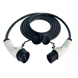 Three Phase 32 Amp Mode-3 Ev Charging Cable With Type 2 Male To Type 2 Female Gun And 5 Meter Cable Comply To Iec 62196-2