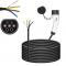 Mode 3 Type-2 Ev Charging Cable Single Phase 32Amp With Type-2 Female Gun And 5 Meter Cable Comply To Iec 62196-2