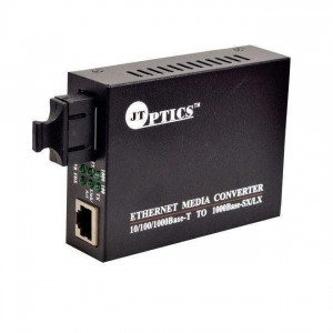 1000Base-T To 1000Base-Fx  Media Converter Single Mode Dual Fiber 1310Nm Sc 20Km Unmanaged