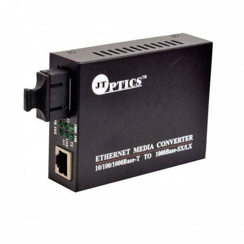 JTOPTICS 1000base-t to 1000base-fx Ethernet Optical Media Converter Single Mode Dual fiber, 1310nm, Sc, 20km Unmanaged