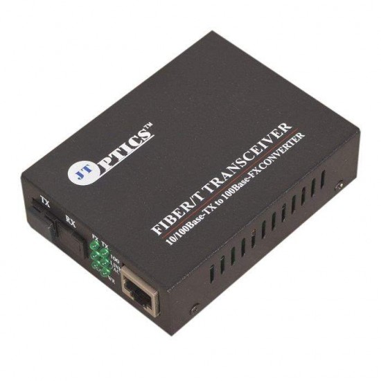 100Base-T To 100Base-Fx Media Converter Single Mode Single Fiber Sc 1310Nm 20Km Unmanaged Pair JTSMC1SSFSCEU20 OFC Media Converter