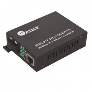 Ethernet Media Converter 100Base-T To 100Base-Fx Single Mode Dual Fiber Sm 1310Nm Sc 20Km Unmanaged