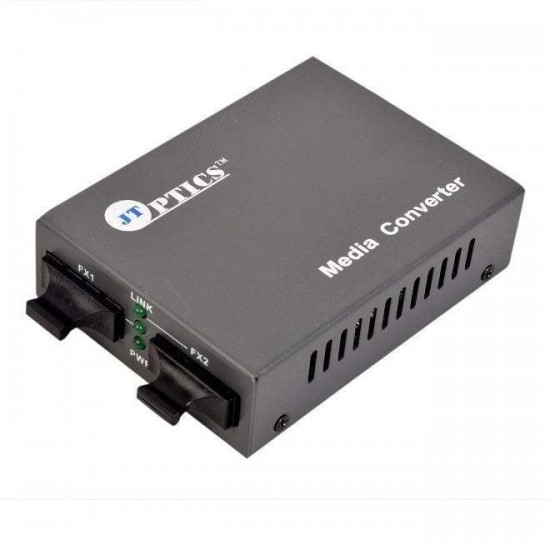 Mm To Sm Ofc Media Converter Multimode To Single Mode Converter Sc Dual Fiber Upto 20Km Unmanaged JTSMC1SCEU20 OFC Media Converter