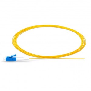 Ofc Pigtail Lc/Upc Single Mode Tight Buffer Optical Fiber Pigtail 900 Micron