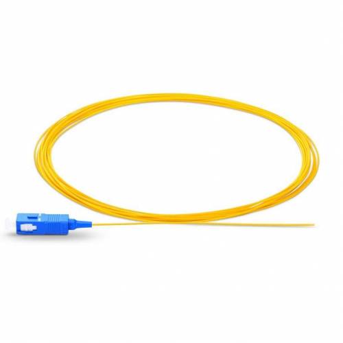 Sc Upc Single Mode Optical Fiber Pigtail Tight Buffer 900 Micron, Sc Sm Pigtail JTPISCPOS2SXBA1S Pigtail