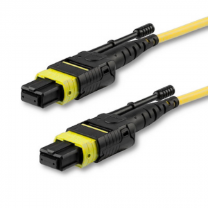 12 Fiber Single Mode Mpo Trunk Cable With Mpo Female To Mpo Female Push-Pull Connector