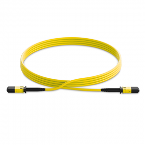 16 Fiber Single mode Mpo Cable 16F Mpo Female To 16F Mpo Female sm Patch Cord Low Loss Ofnr Polarity B