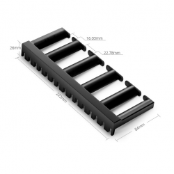 Cable Manager 1U Rack Mount For 19 Inch Rack