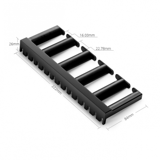 Cable Manager 1U Rack Mount For 19 Inch Rack JTCMR1U High Density LIU