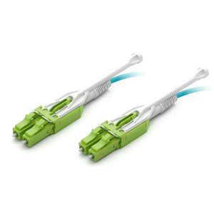 Lc Om5 Uniboot Push-Pull Patch Cord Lc/Pc To Lc/Pc Om5 Multimode Duplex Ofnp Plenum 2Mm Patch Cable