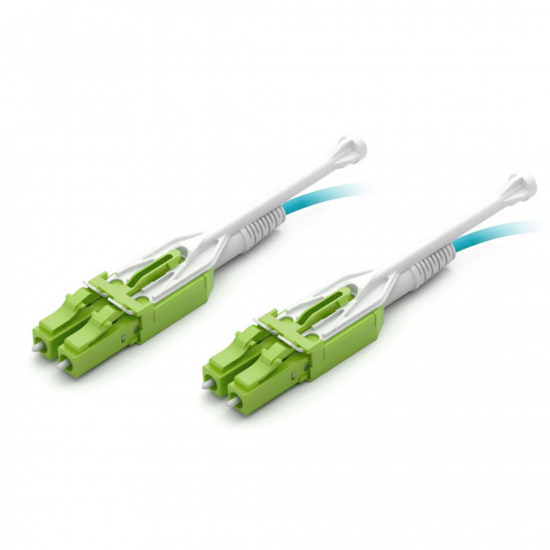 Lc Om5 Uniboot Push-Pull Patch Cord Lc/Pc To Lc/Pc Om5 Multimode Duplex Ofnp Plenum 2Mm Patch Cable JTPCLCPLCPOM5DXPVXXPPU Premium Patch Cables
