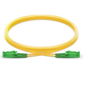 E2000 Single Mode Duplex Patch Cord E2K/Apc E2K/Apc Sm Dx Lszh 2Mm Ofc Cable