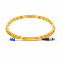 Lc Fc Sm Sx Ofc Patch Cord, Fc Upc Lc Upc Single Mode Os2 Simplex Lszh 2Mm Optical Fiber Premium Quality Patch Cable