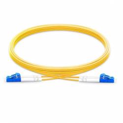 Lc Lc Sm Dx Ofc Patch Cord, Lc Upc Lc Upc Single Mode Os2 Duplex Lszh 2Mm Optical Fiber Premium Quality Patch Cable