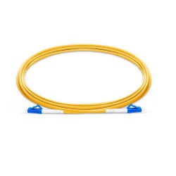 Lc Lc Sm Sx Ofc Patch Cord, Lc Upc Lc Upc Single Mode Os2 Simplex Lszh 2Mm Optical Fiber Premium Quality Patch Cable
