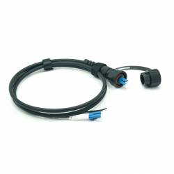 JTOPTICS Lc Pc Lc Pc Armored Single Mode Odva Outdoor Ip68 Water And Dust Proof Ftta Cable Assembly