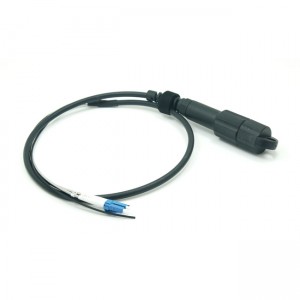 Lc Lc Outdoor Antenna Cable Armored Single Mode Pdlc Ip68 Waterproof Ftta Ofc Cable