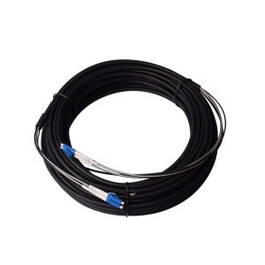 Lc Lc Single Mode Cpri Outdoor Armored Patch Cable Lc/Upc To Lc/Upc Sm Duplex Ip68 Water-Proof Ftta Ofc Cable