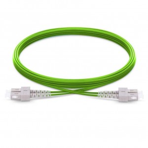 Sc Sc Om5 Duplex Patch Cord Sc/Pc Sc/Pc Multimode Om5 Dx Ofnp Plenum 2Mm Ofc Cable
