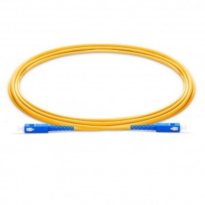 Sc Sc Single Mode Simplex Patch Cord Sc/Upc Sc/Upc Sm Sx Lszh 2Mm Ofc Cable